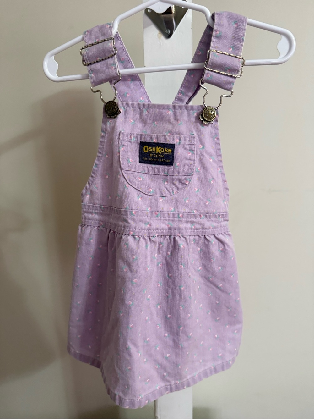 Vintage Oshkosh B’Gosh Floral Jumper